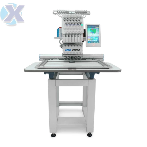 Maquina de Bordado Industrial 12 Agulhas Completa + Coleção de Bordados